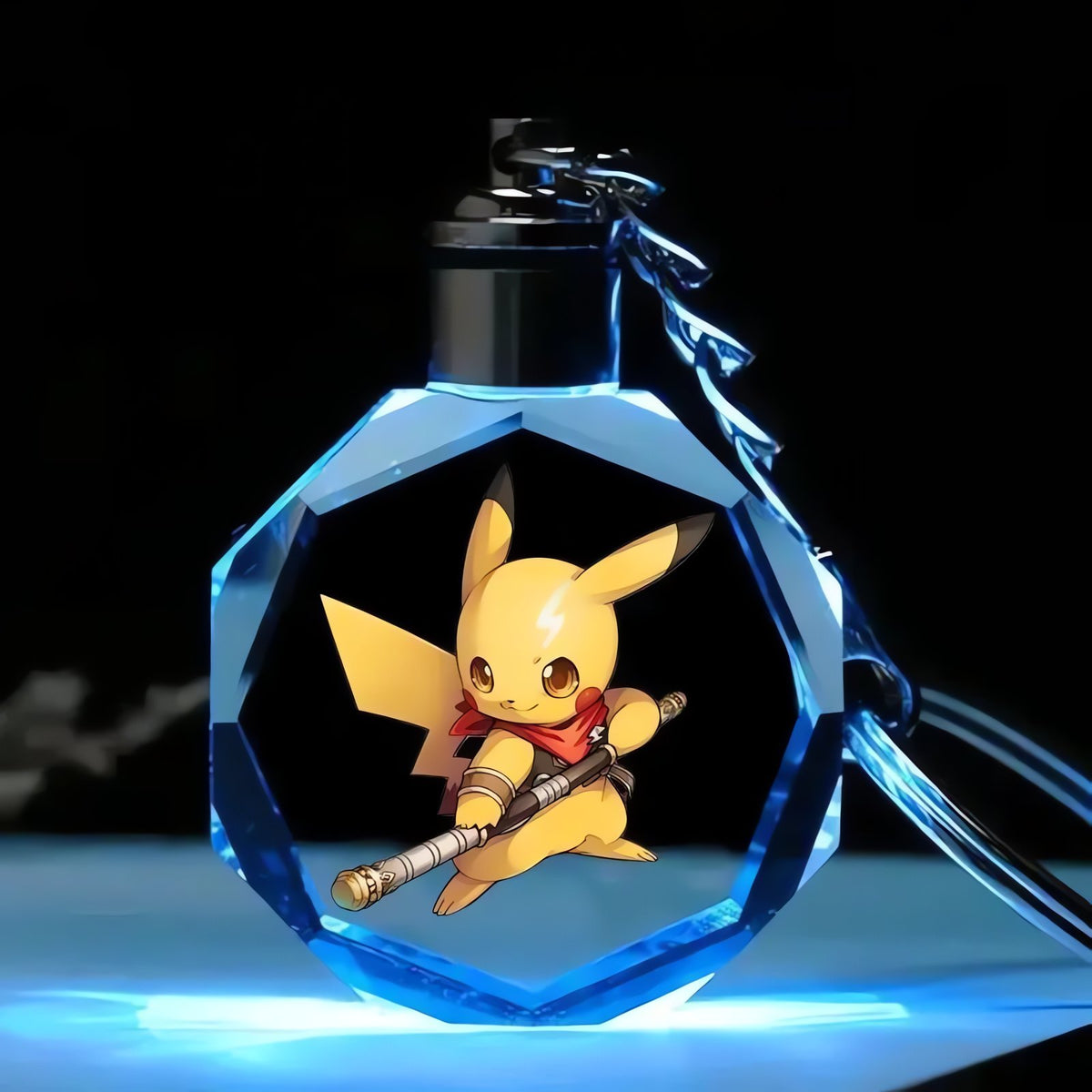 Pikachu crystal keyring – Pikachu 12