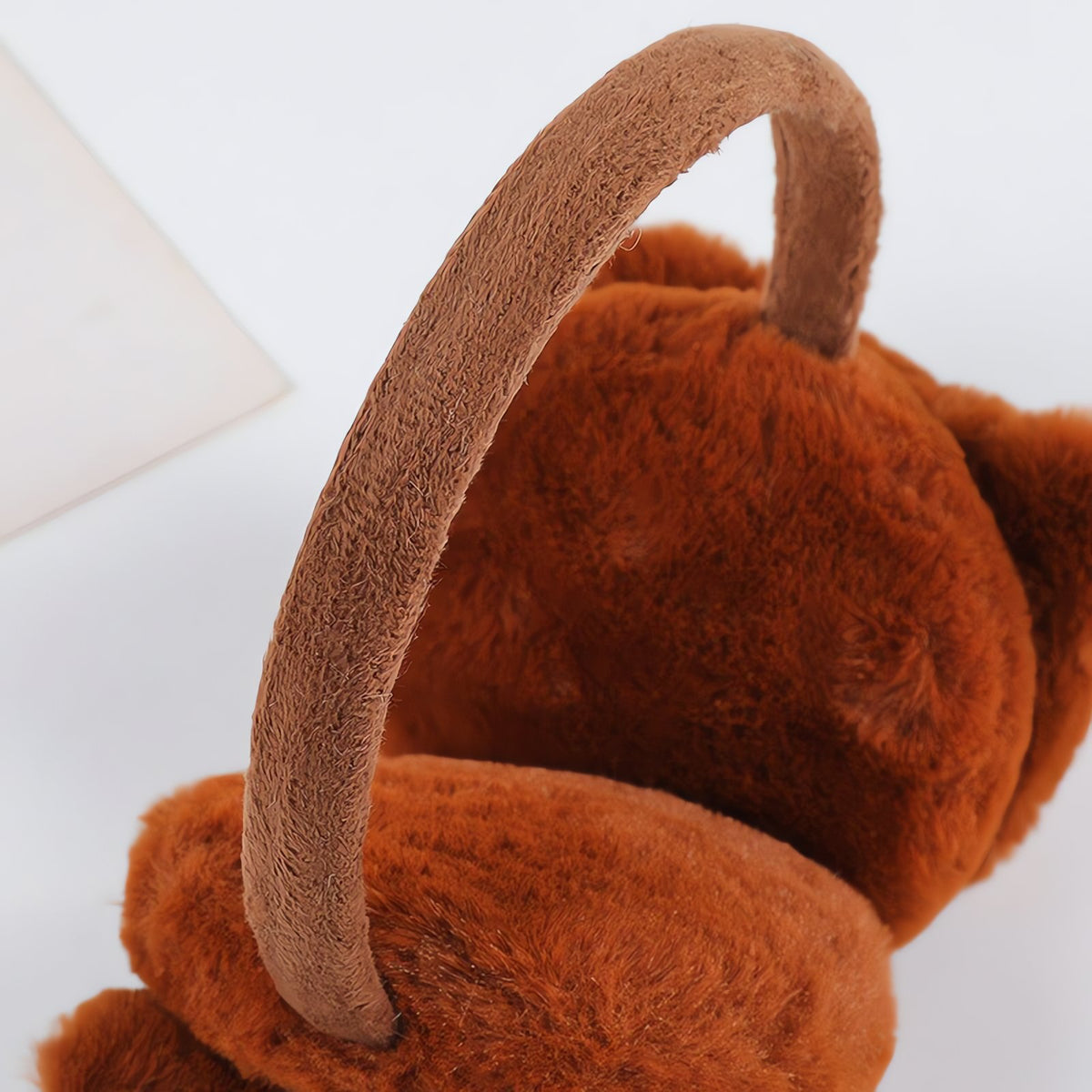 Fluffy Pikachu ear warmers for adults – photo 2