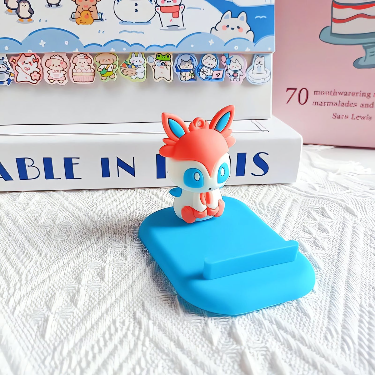 Pikachu and Eevee evolutions Pokémon phone stand – Sylveon