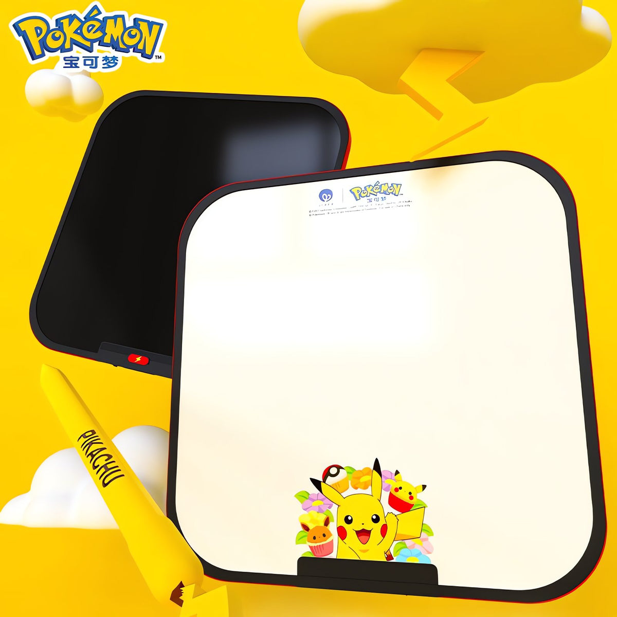 Pikachu electronic drawing tablet with tracing templates – photo 7