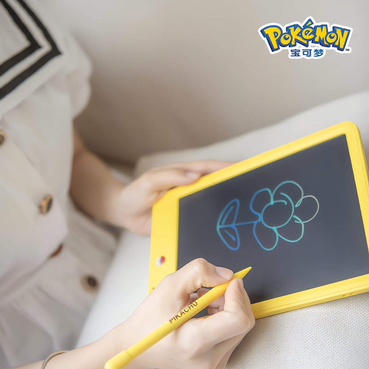Pikachu electronic drawing tablet with tracing templates – photo 9