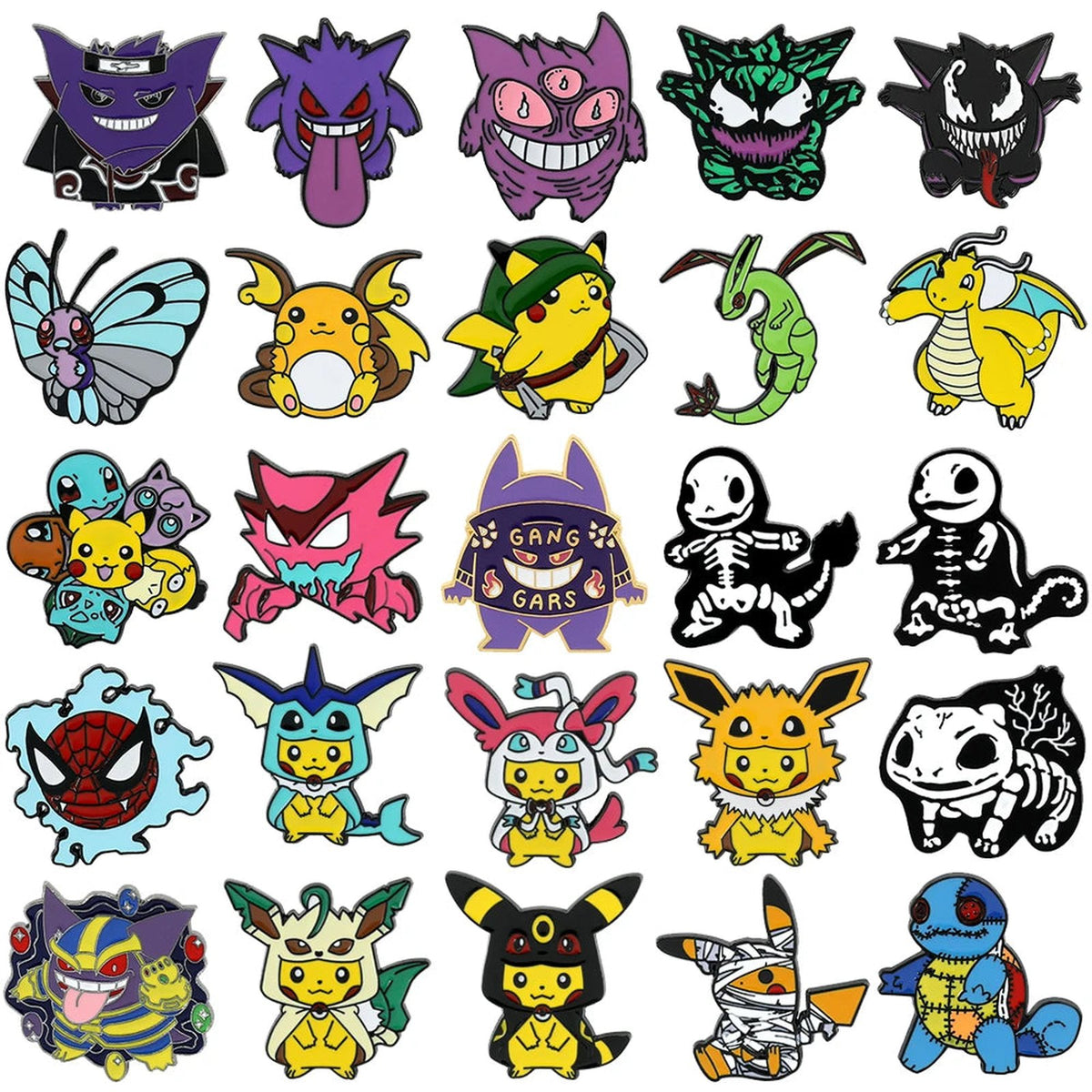 Pikachu enamel pin badges