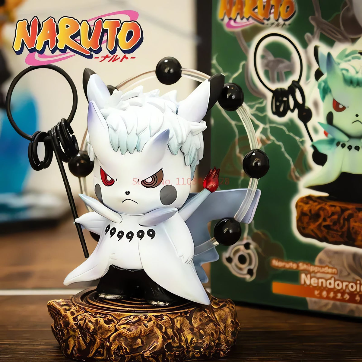 Pikachu figures dressed as ninja characters
