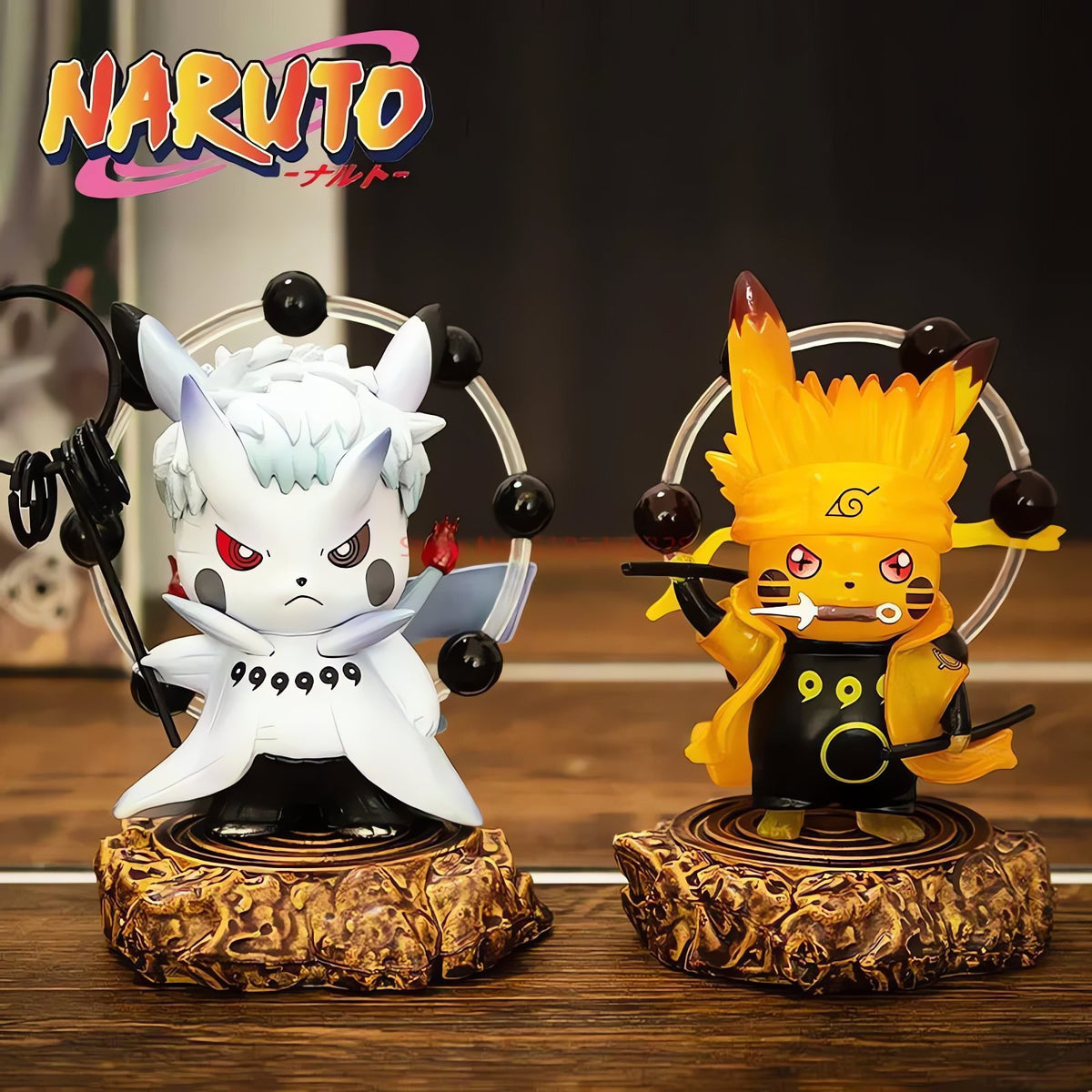 Pikachu figures dressed as ninja characters – photo 3