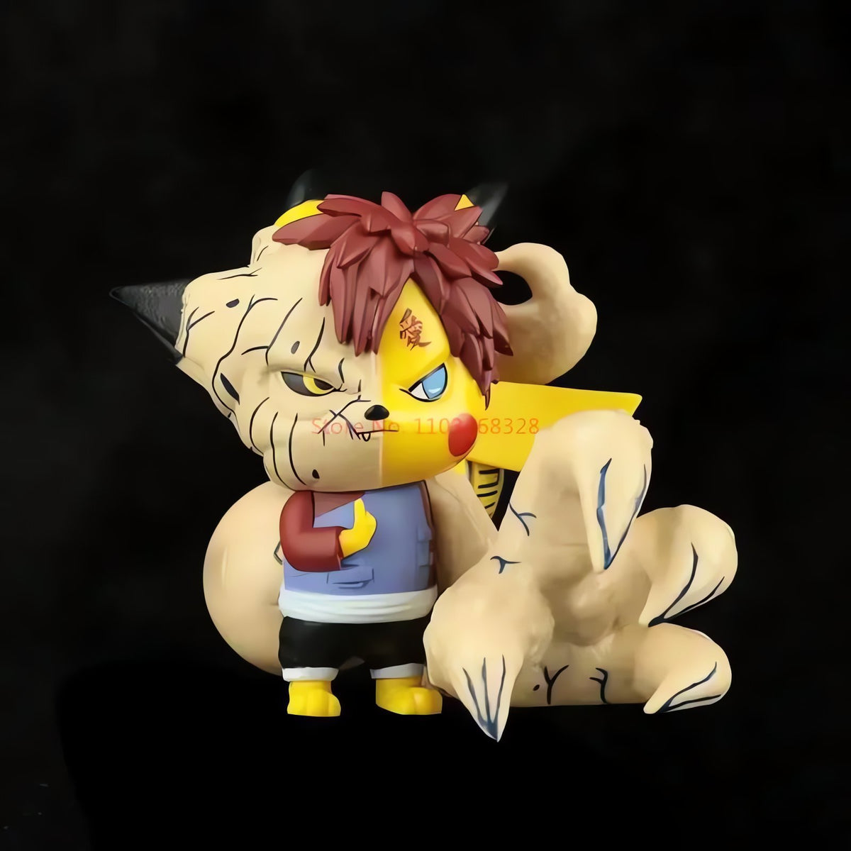 Pikachu figures dressed as ninja characters – Gaara