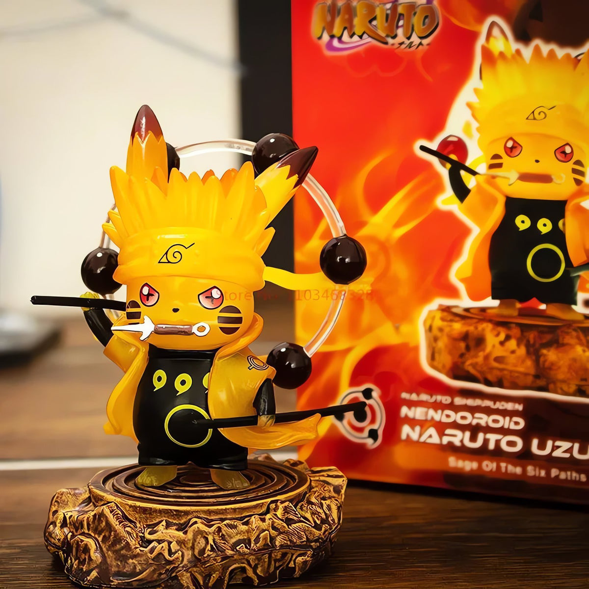 Pikachu figures dressed as ninja characters – Ninja Art Naruto
