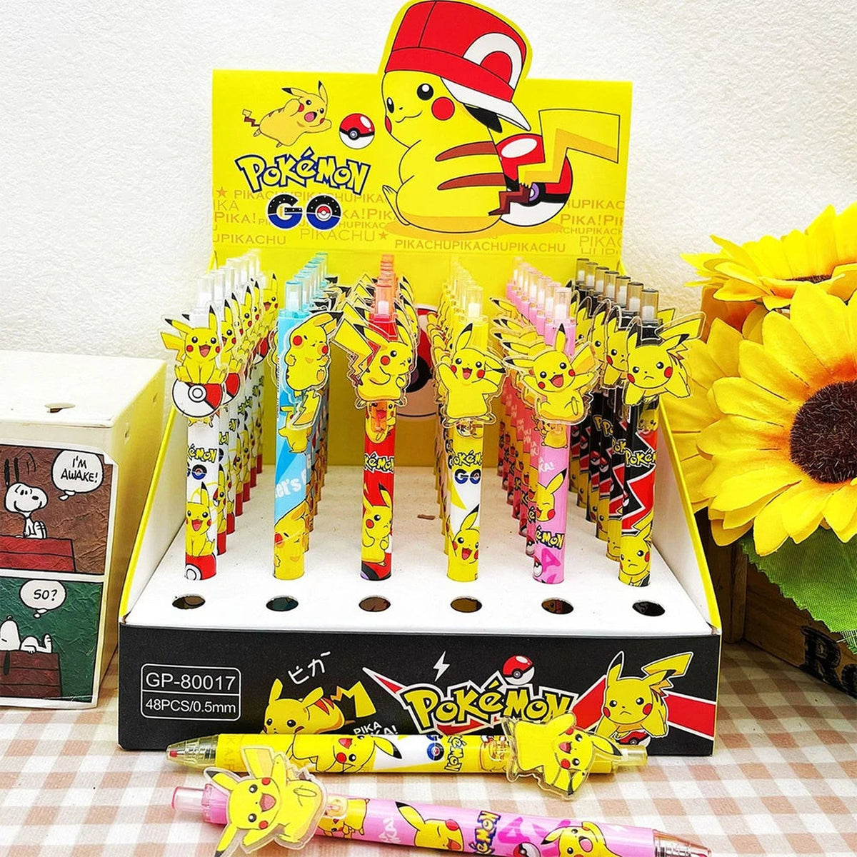 Pikachu gel pens