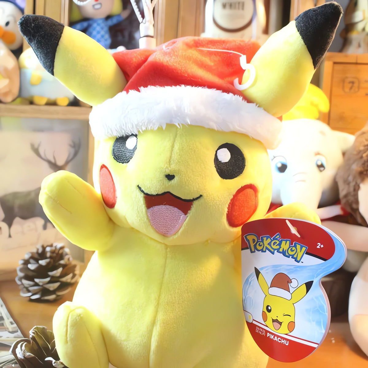 Pikachu Halloween plush toy with pumpkin – photo 3