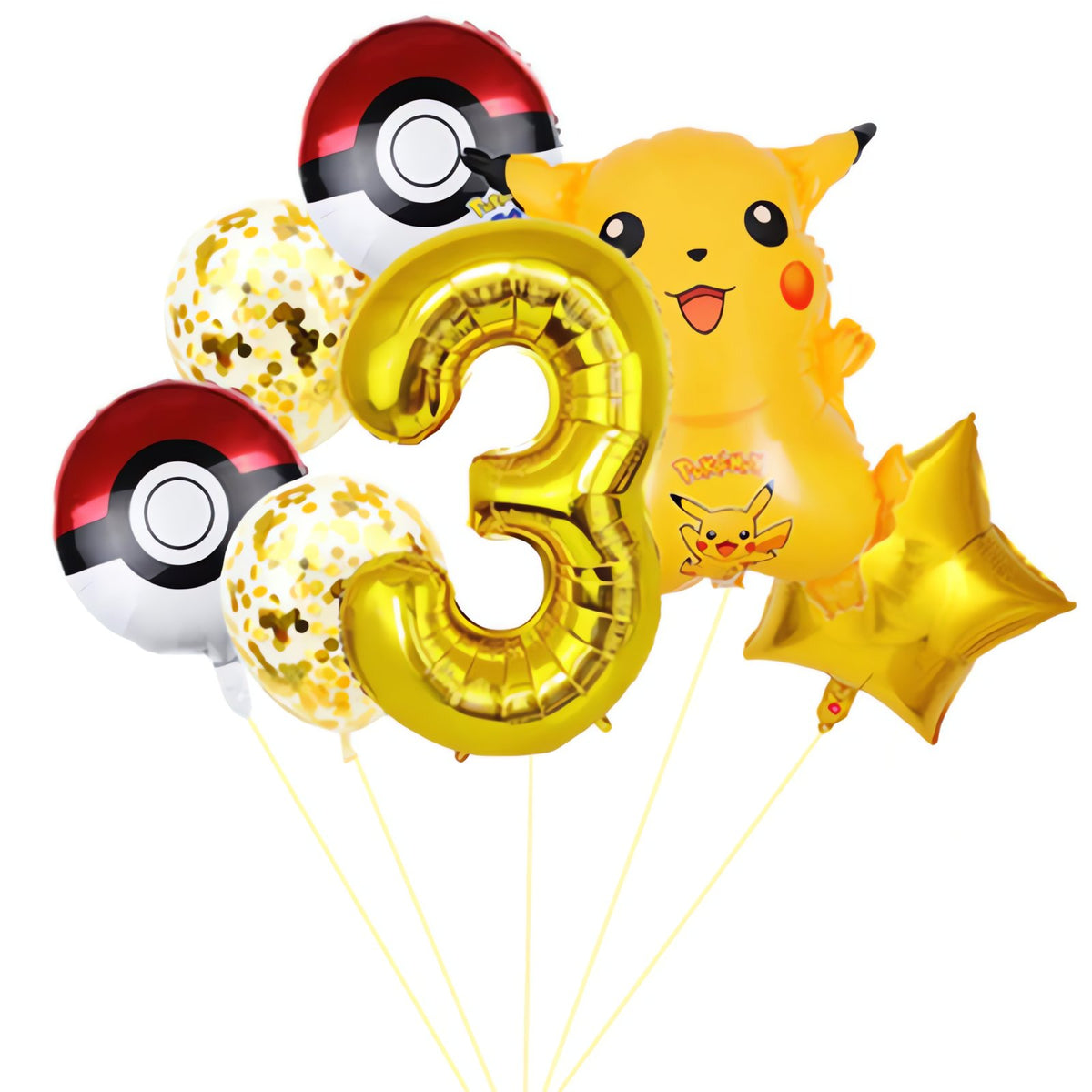 Pikachu Happy Birthday balloons – Happy Birthday balloon 3