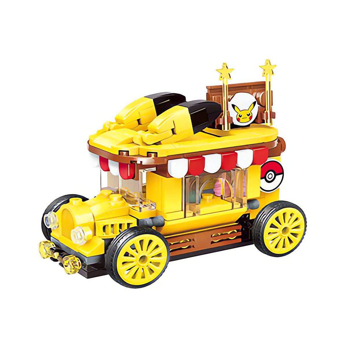Pikachu ice cream van building set – Car 1