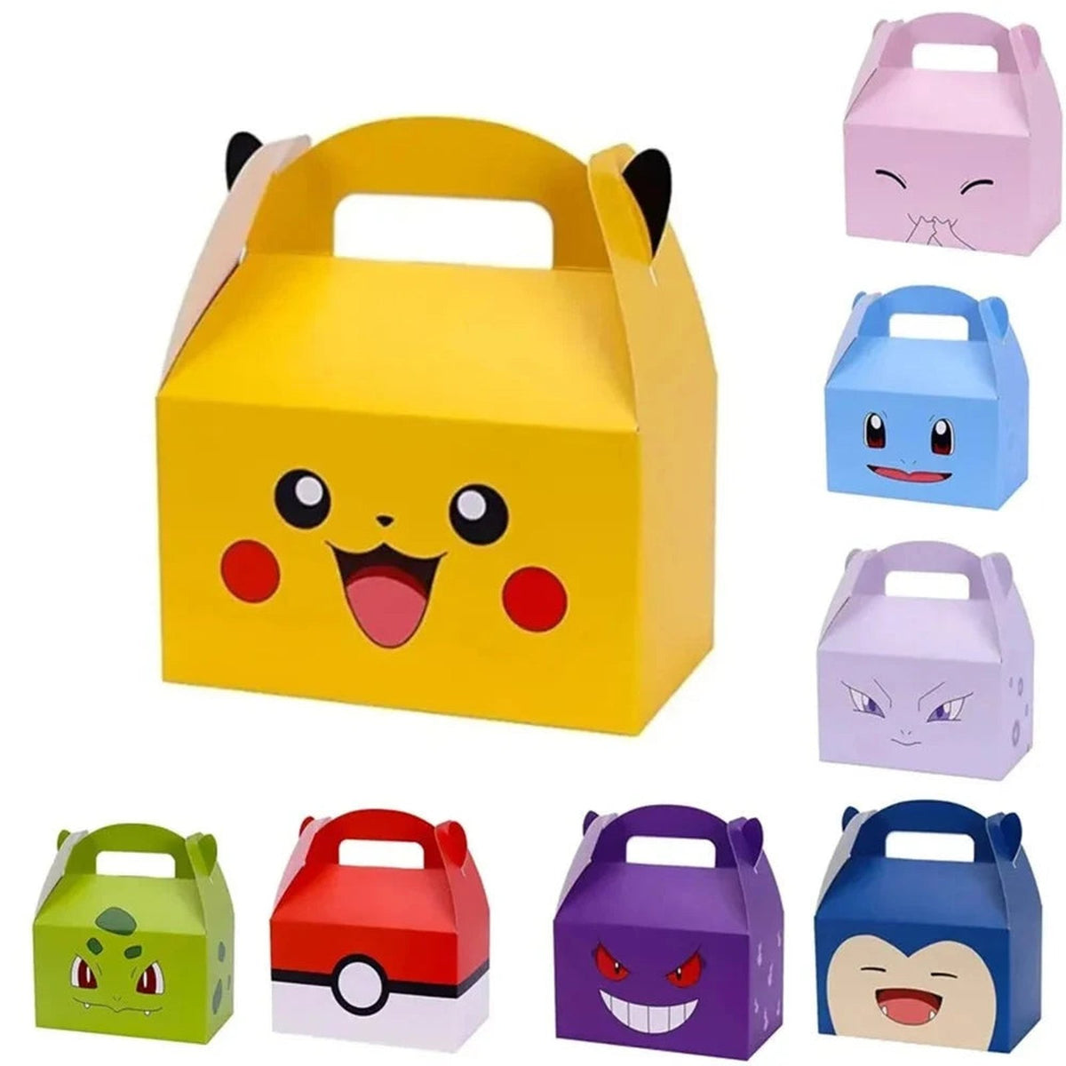 Pikachu and Jigglypuff gift boxes
