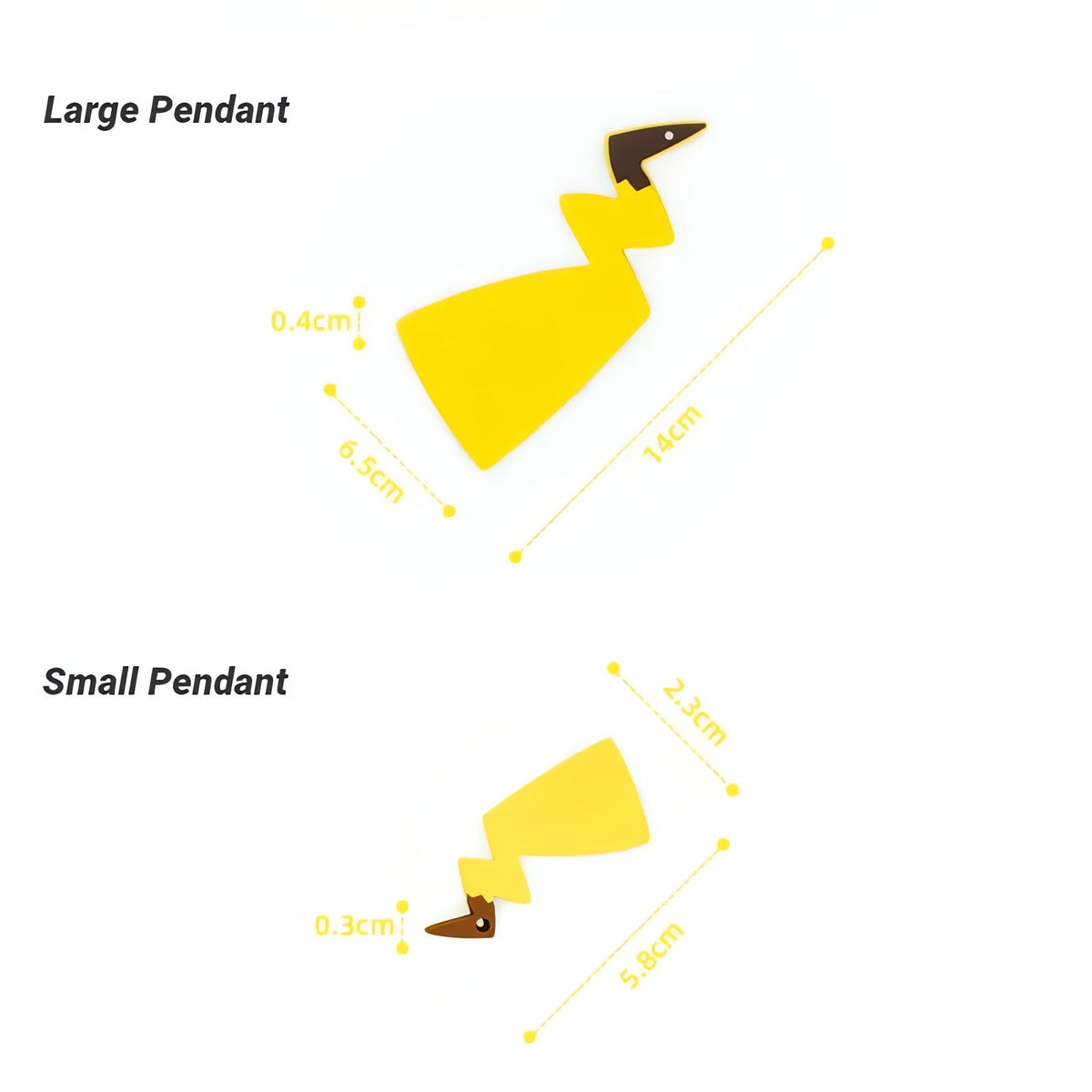 Pikachu keyring and bag charm – photo 3