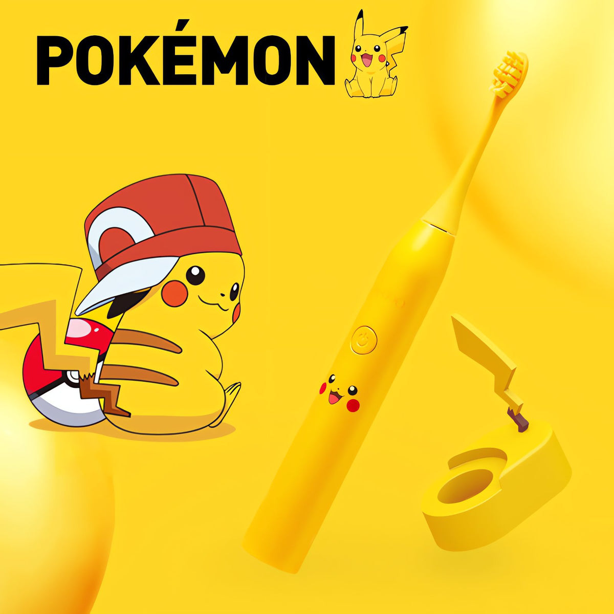 Pikachu electric toothbrush for kids – photo 3