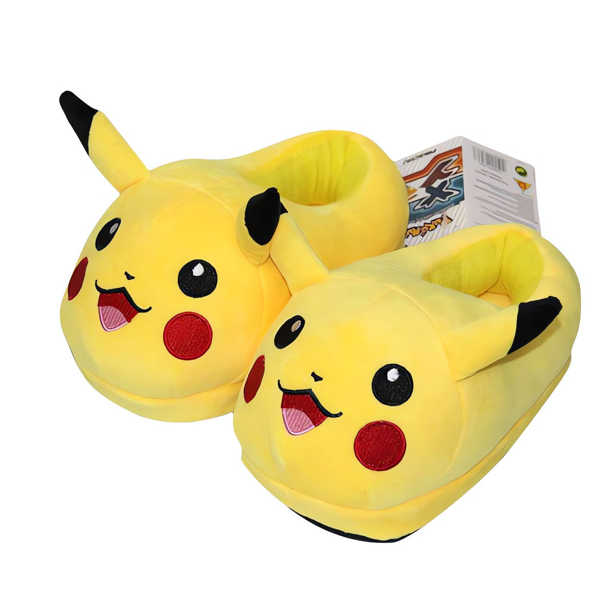 Pikachu plush slippers for kids