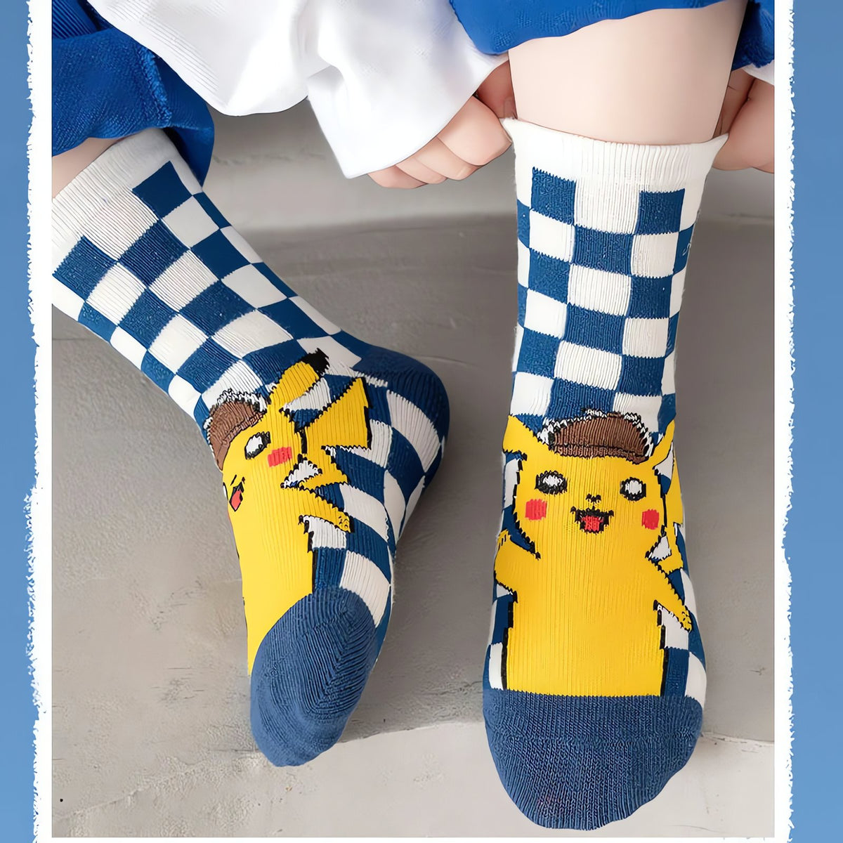 Pack of five pairs of Pikachu kids' socks – photo 3