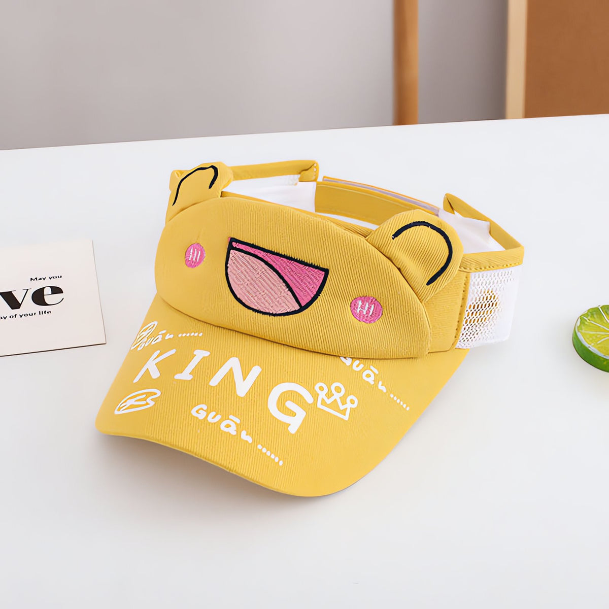 Pikachu kids' sun visor cap with 3D ears – Pokémon 5