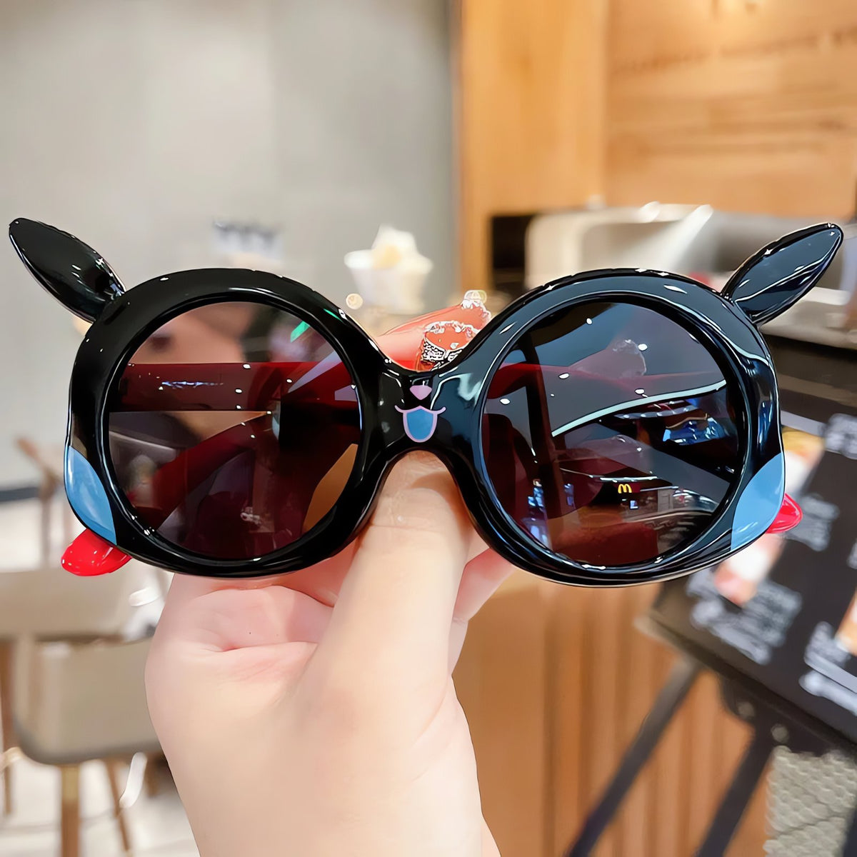 Pikachu sunglasses for kids – Black