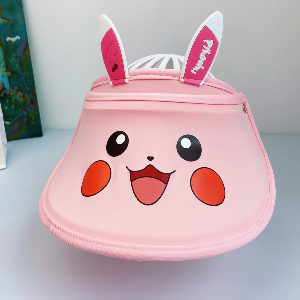 Pikachu visor cap for kids with 3D ears – Pokémon 4