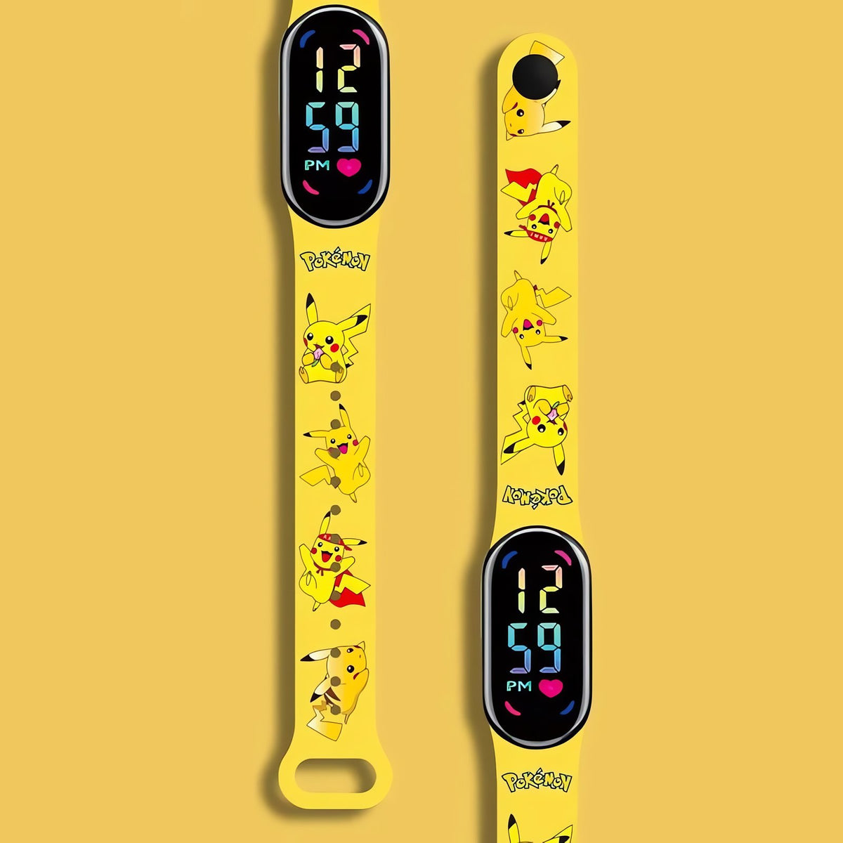 Pikachu kids' wristwatch with colour display – 17