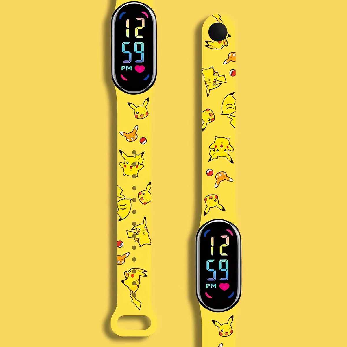 Pikachu kids' wristwatch with colour display – 20