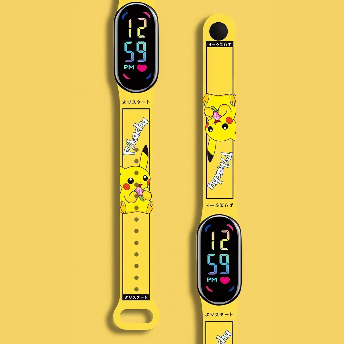 Pikachu kids' wristwatch with colour display – 27