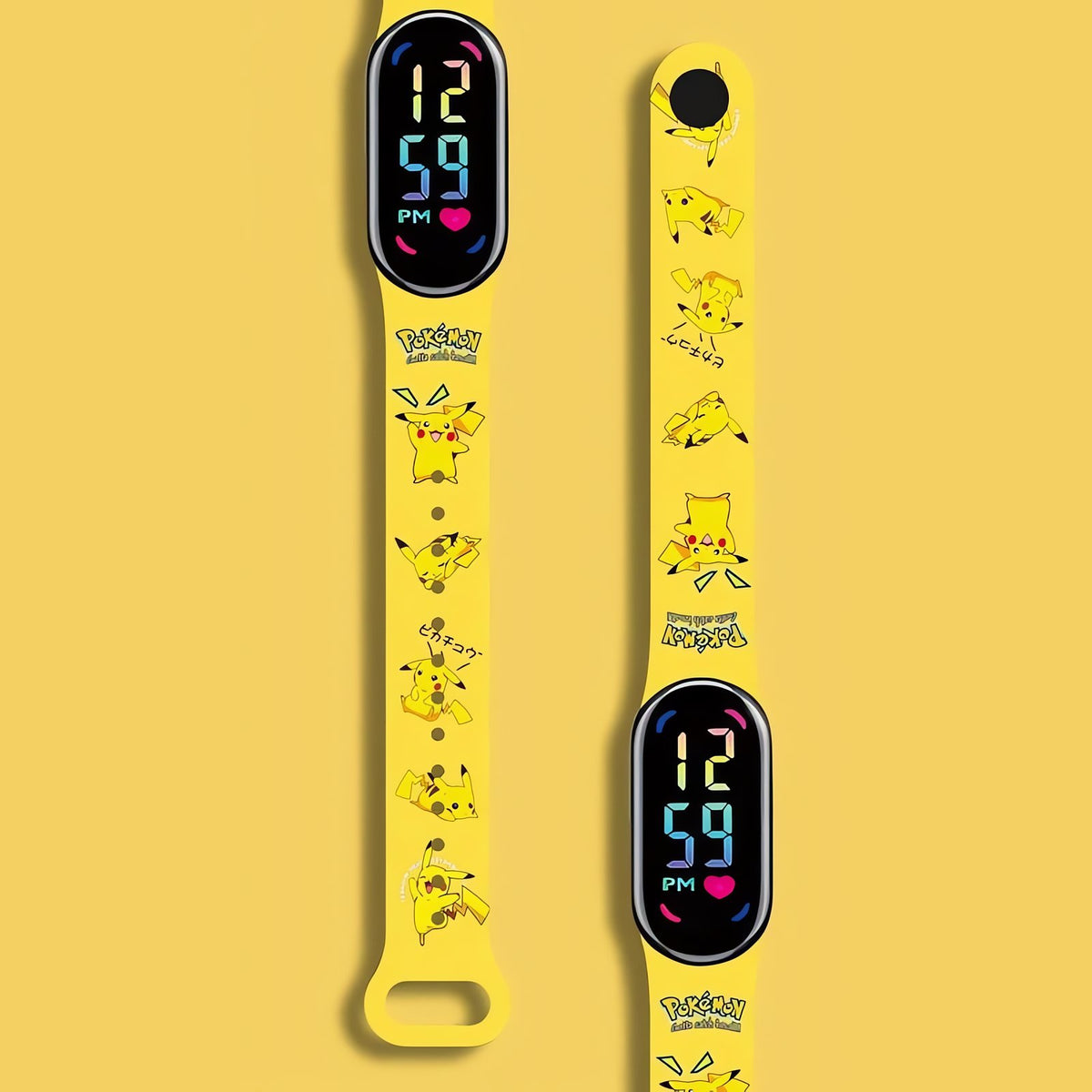 Pikachu kids' wristwatch with colour display – 6