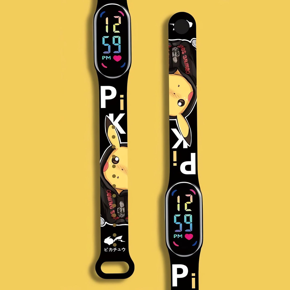 Pikachu kids' wristwatch with colour display – 8