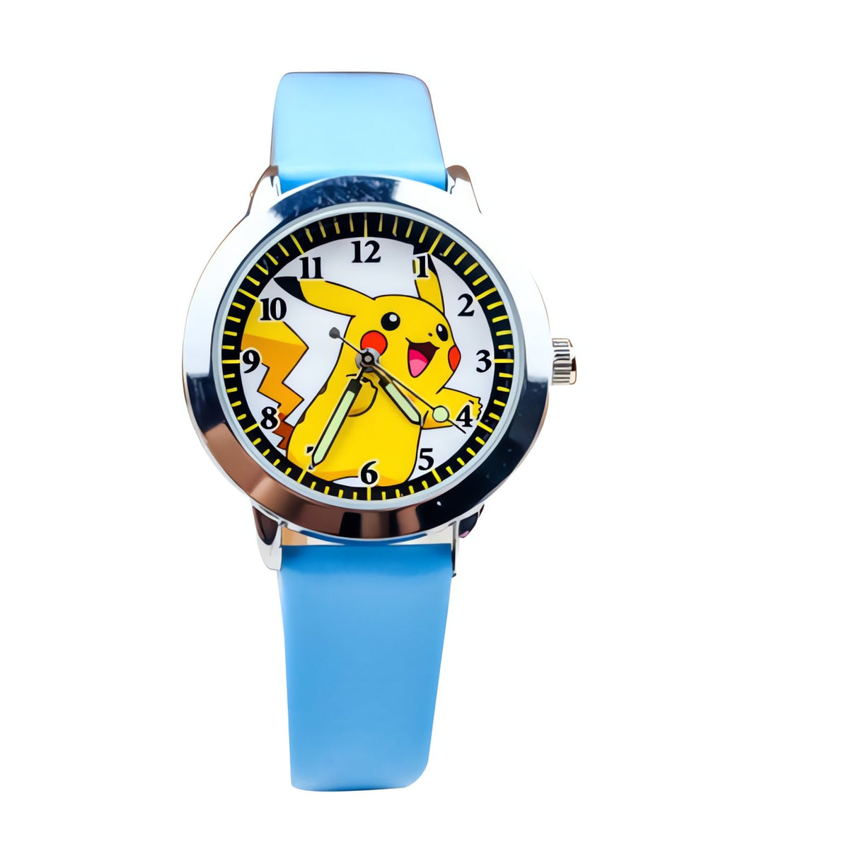 Pikachu kids' wristwatch – Light Blue
