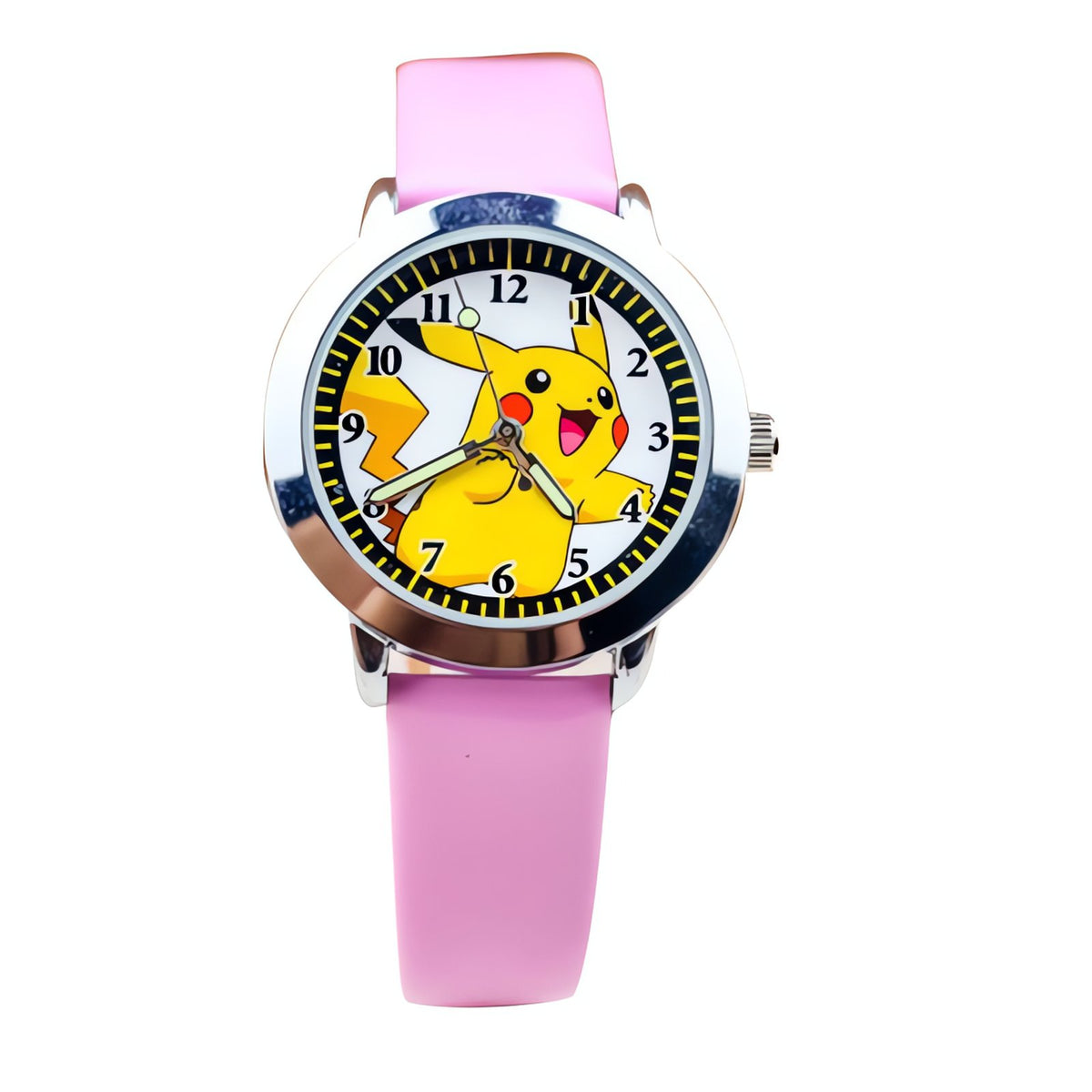 Pikachu kids' wristwatch – Pink 2