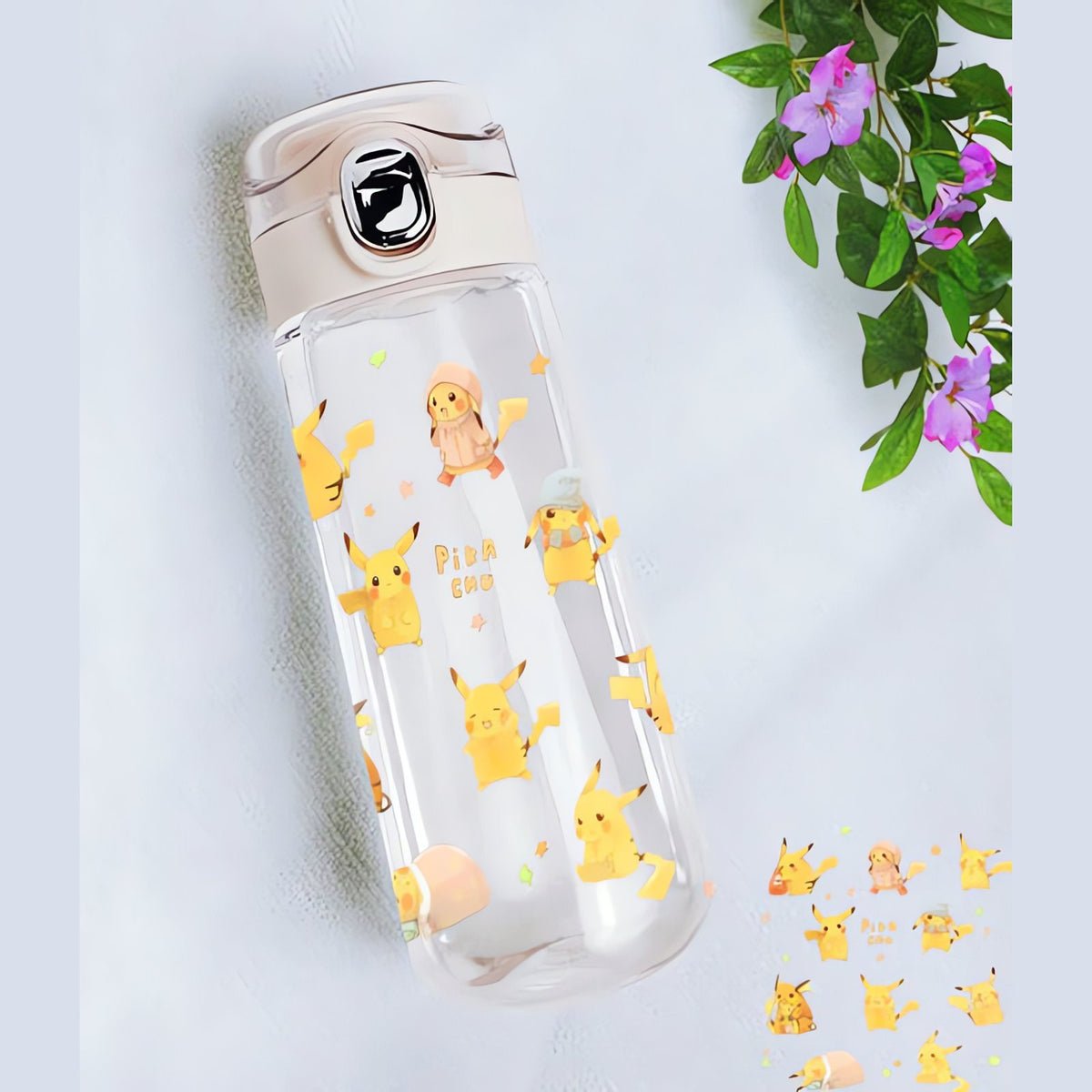 Pikachu kids' water bottle, 400ml – Pikachu 7