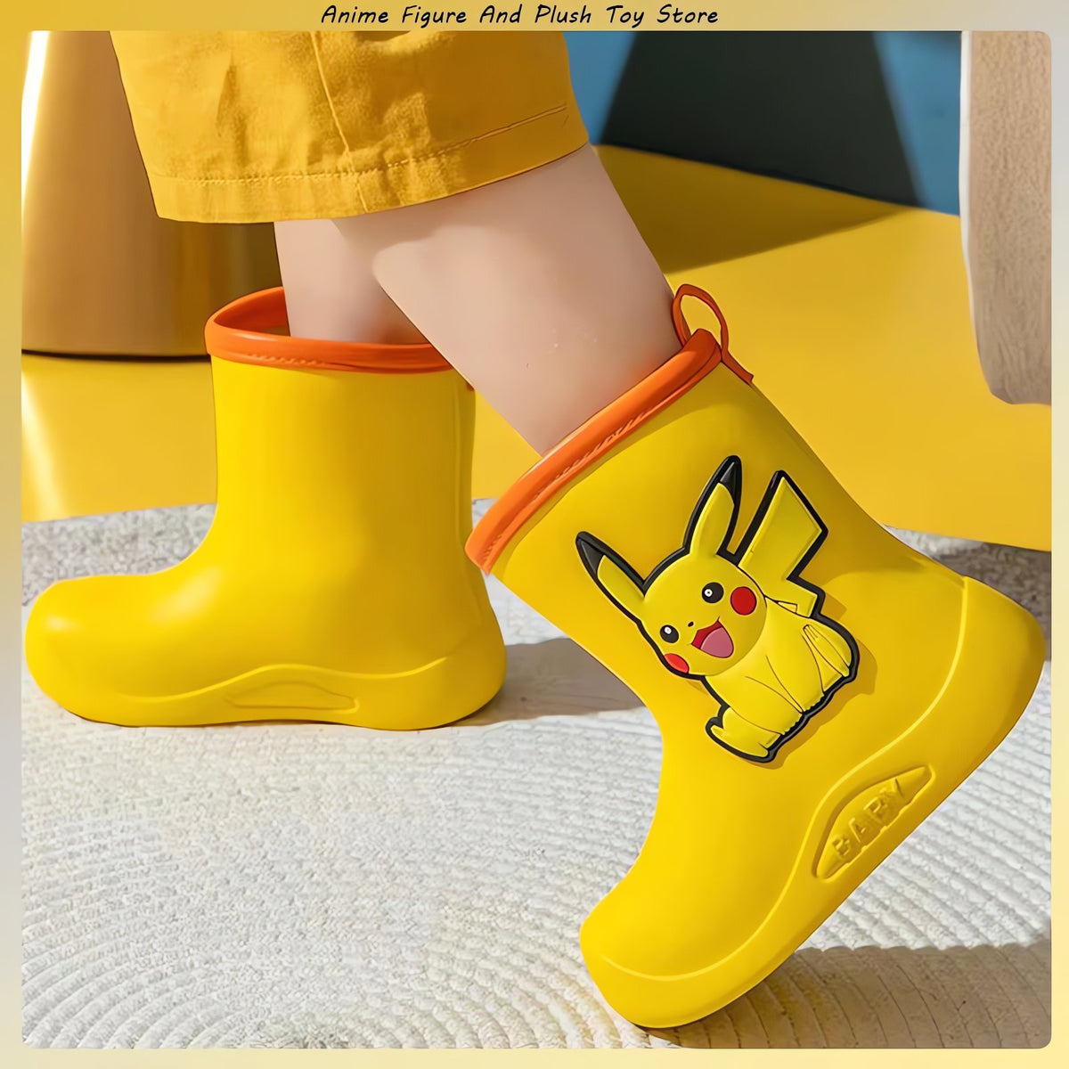 Pikachu kids' wellington boots