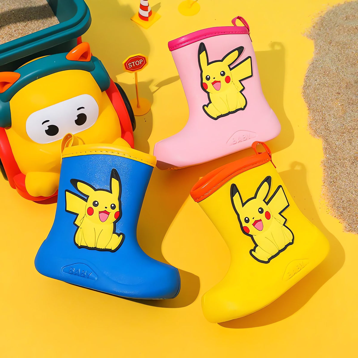 Pikachu kids' wellington boots – photo 3
