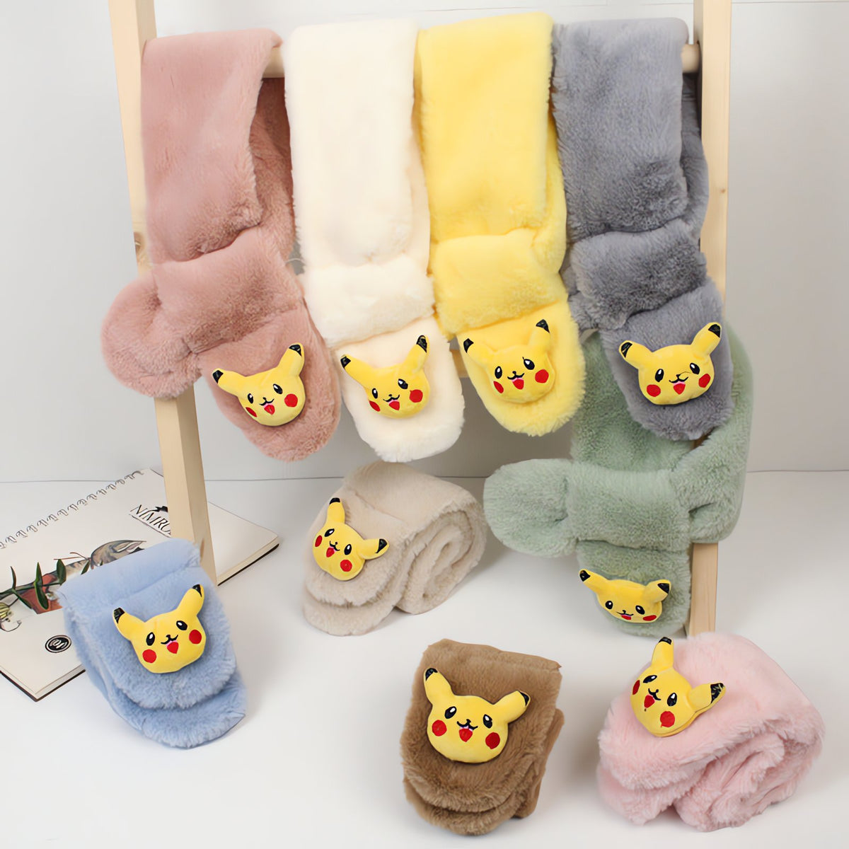 Pikachu kids' winter scarf – photo 4
