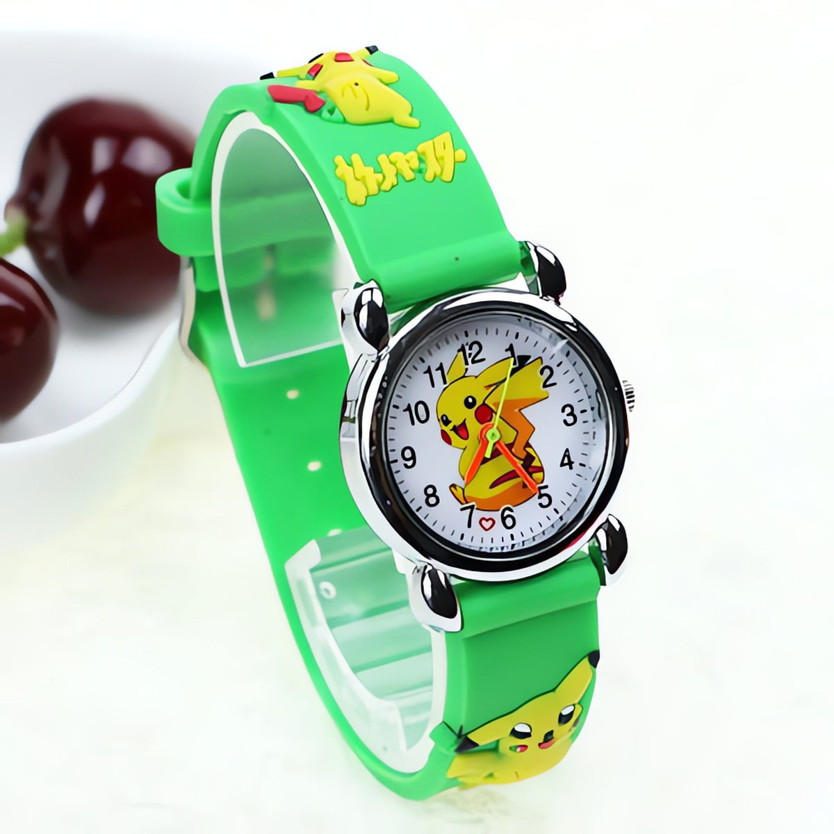 Pikachu kids' wristwatch – Pikachu Green