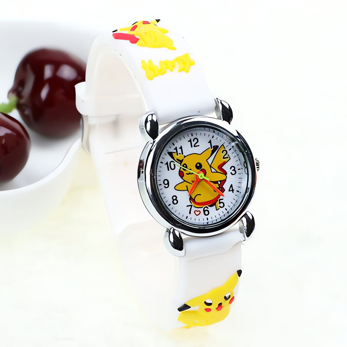 Pikachu kids' wristwatch – Pikachu White