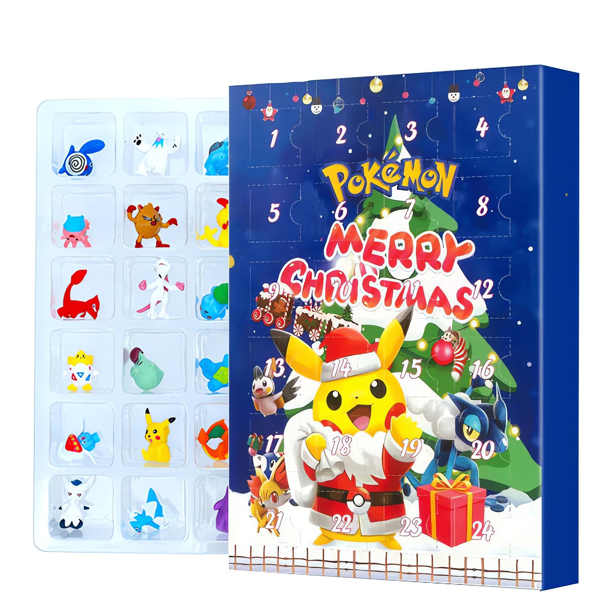 Pikachu Merry Christmas advent calendar