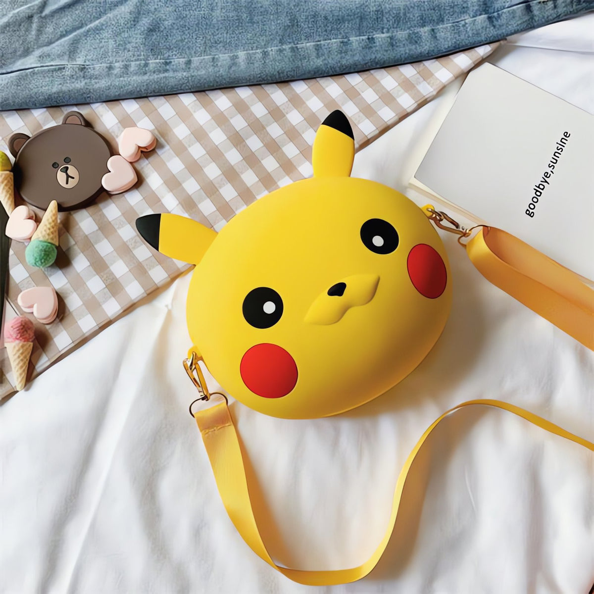 Pikachu messenger bag handbag – Pikachu B Strap