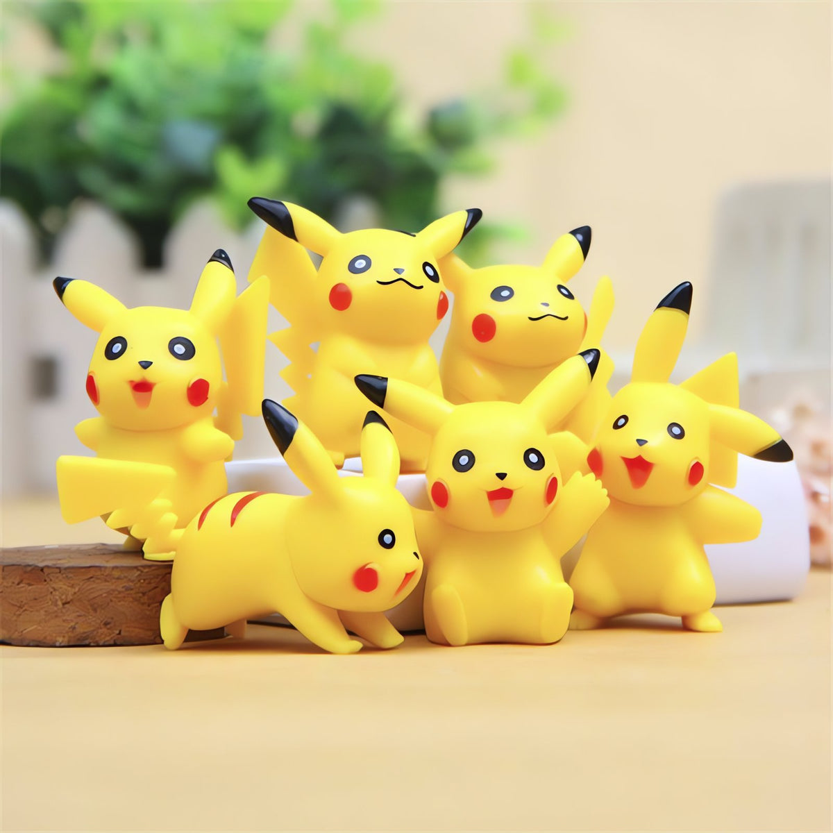 Set of six Pikachu mini figures – photo 2