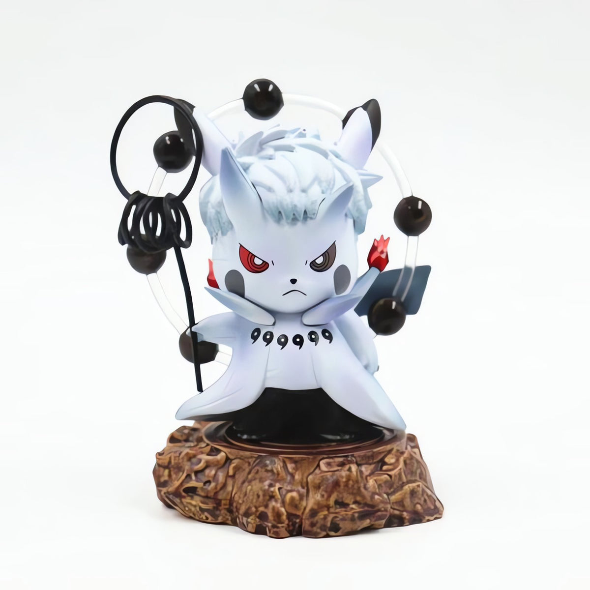 Pikachu cosplay figure in Naruto-style costume – photo 3