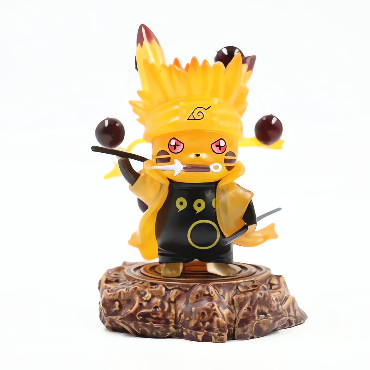Pikachu cosplay figure in Naruto-style costume – photo 5