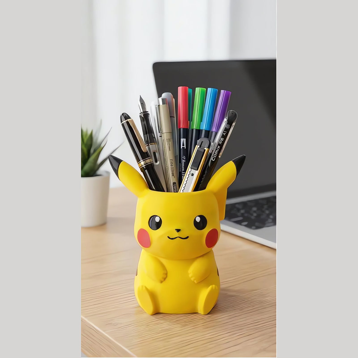Pikachu pen holder