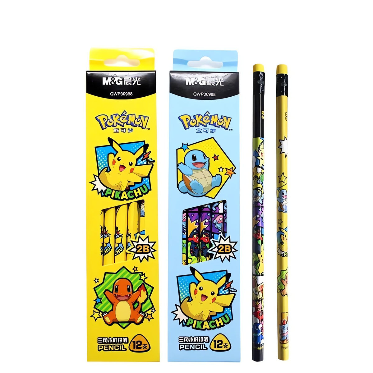 Set of 12 Pikachu pencils – photo 3