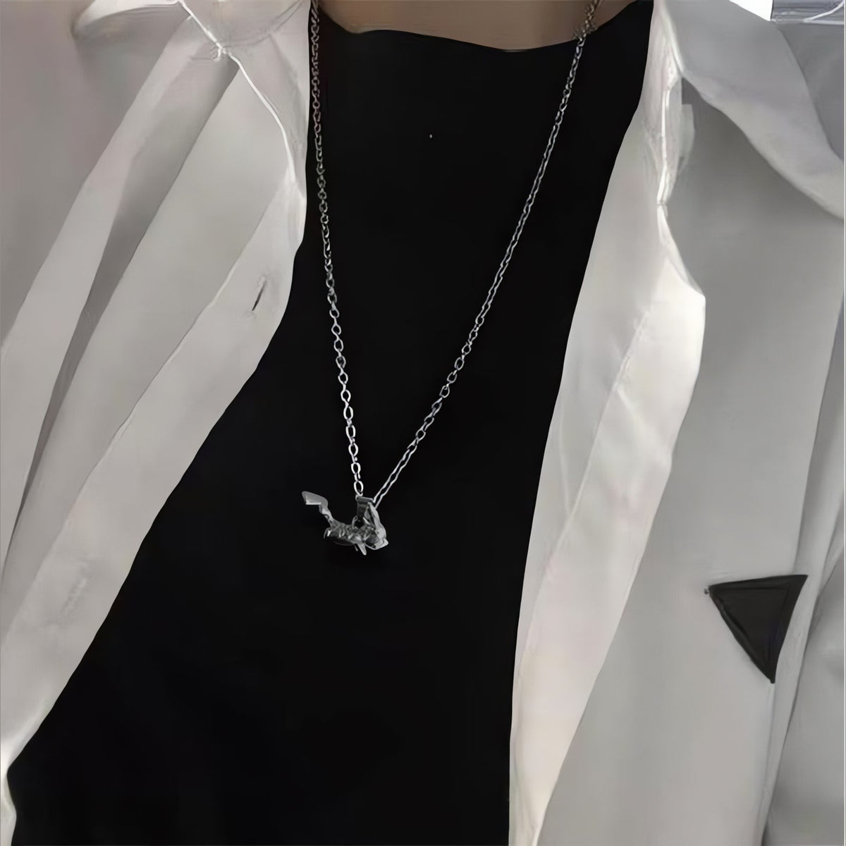 Gold Pikachu pendant necklace – photo 11