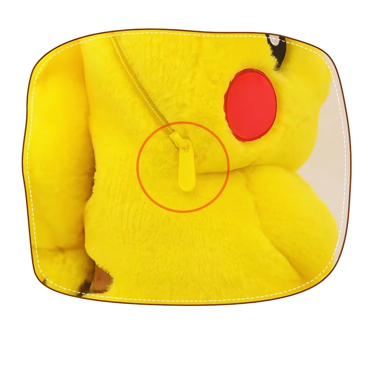 Pikachu plush backpack – photo 7