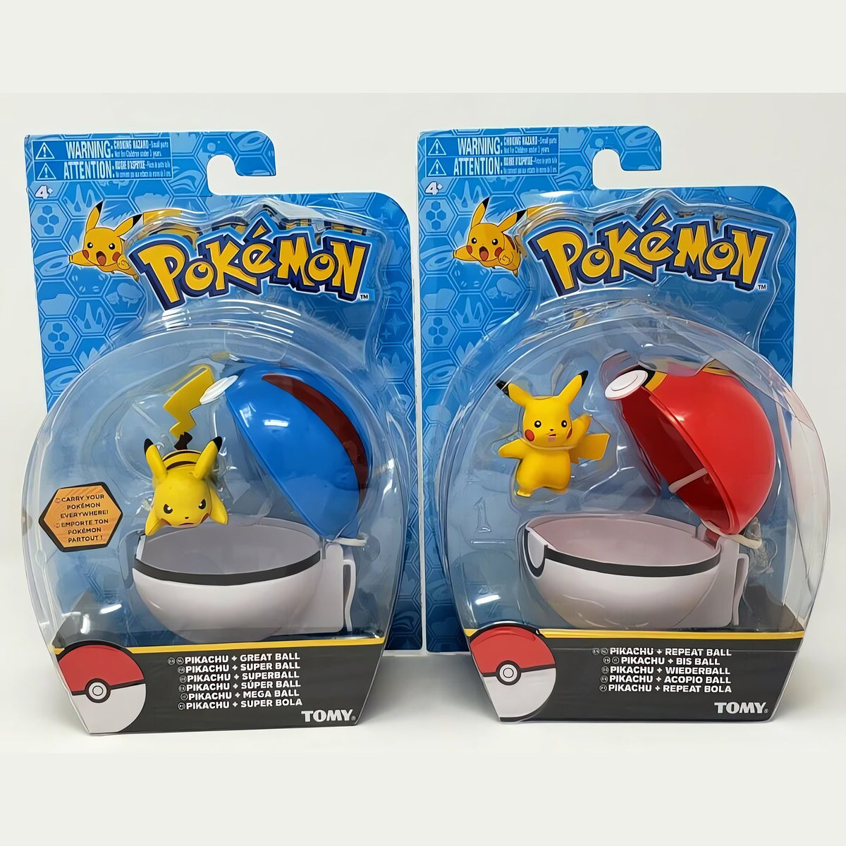 Pikachu figure with Poké Ball and Noibat or Dedenne – photo 5