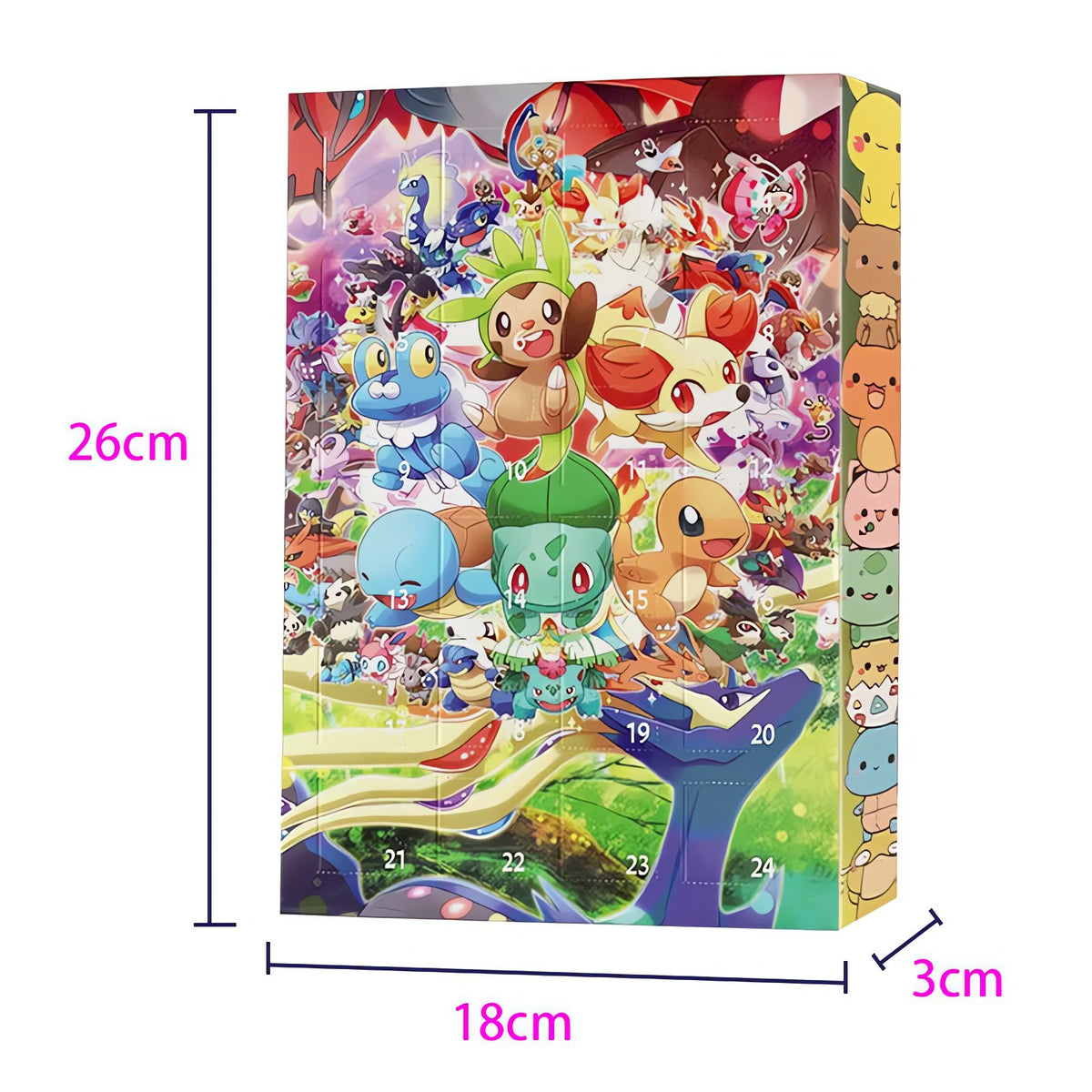Pikachu Pokémon advent calendar – photo 3