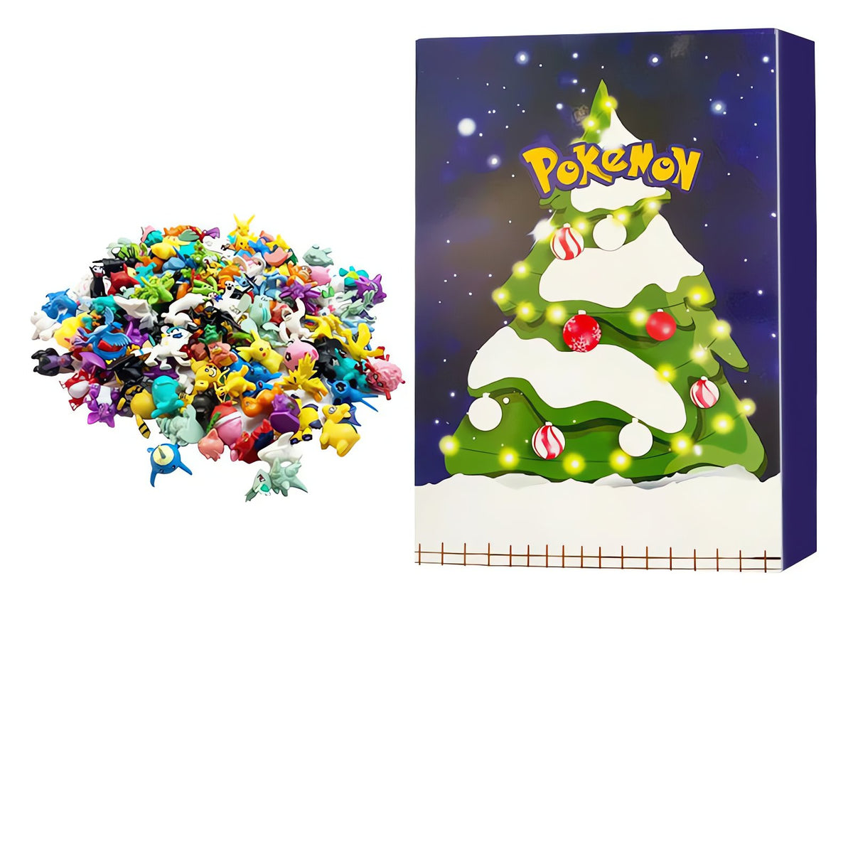 Pikachu Pokémon advent calendar – Christmas Tree