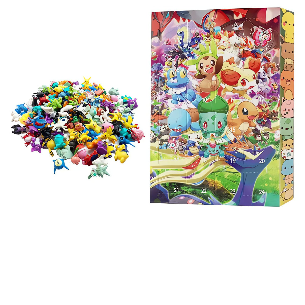 Pikachu Pokémon advent calendar – D