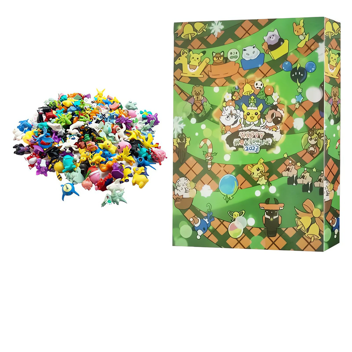 Pikachu Pokémon advent calendar – Green C