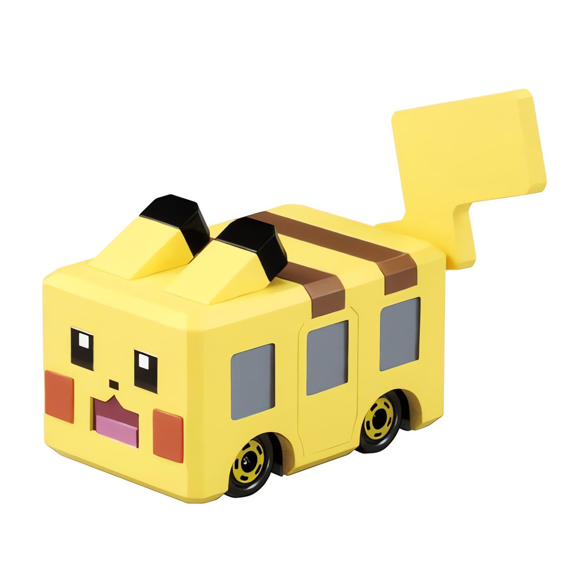 Cube-style Pikachu figure from Pokémon Quest – photo 4